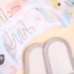 2pcs Cartoon Bibs Waterproof Newborn Bandanas Feeding Burp Cloths Girls Boys Saliva Towel Print Apron - Image 3