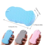 Dead Skin Removing Sponge Pink Magic Bath Sponge Exfoliating Body Massage Cleaning Shower Brushes Bath Tools For Kids Adult - Image 6