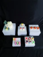 6pcs Romantic Column Buffet Decoration Stand Candy Bar Rack Wedding Cake Birthday Baptism Cupcake Gifts Display Riser - Image 2