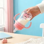 260ml bottle with handle, easy to clean, feeding accessory for children, suitable for various occasions - Image 5