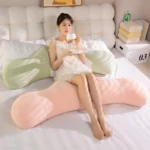 Cat Ears Long Throw Pillow Girls Sleep Leg Sofa Bedside Large Cushion Pillows for Sleeping Pregnancy Pillows Wedge Pillow - Image 2