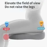 Car Booster Seat Cushion Heightening Height Boost Mat Breathable Portable Car Seat Pad Fatigue Relief Suitable For Cars - Image 4