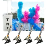 Creative Celebration Shower Gender Reveal Idea Color Smoke Bombs Machine Shower 1st Birth Event Party Pink Blue Boy FX - Image 2