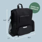 Neoprene Parent Diaper Backpack with Changing Pad amp Pouches Lightweight, Durable, Machine Washable Bag with Insulated Poc - Image 6