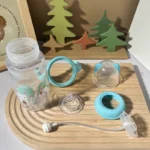 330ml bottle, suitable for water and formula, with handle and lid, easy to hold, unisex feeding bottle - perfect gift - Image 6