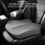 Car Booster Seat Cushion Heightening Height Boost Mat Breathable Portable Car Seat Pad Fatigue Relief Suitable For Cars - Image 3