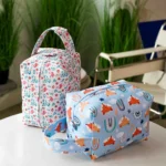 1pc Waterproof Reusable Wet Bag with Zipper and Handle Beach Pool Gym Pouch Toiletries Daycare Large Capacity Diaper Bags - Image 3