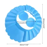 Q22D Shower Cap Bathing Cap Bath for Head Cap Visor for Washing Hair Adjustable Safe Shampoo Shower Bathing for Bath - Image 6