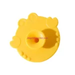 Soft Silicone Hairbrush Bath Brush Cartoon Design Tool for Newborns Sensitive Skin Care - Image 2