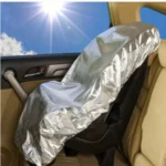 1 PC Universal Children's Car Safety Seat Sunshade Kid Dust Cover Sunscreen Blocking Ultraviolet Heat Insulation Seat Cover