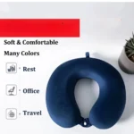 Simple Plush U-shaped Pillow Driving Travel Soft Neck Pillow Nap Pillow Neck Soft Cushion Comfortable Relief Fatigue - Image 4