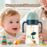 300ml Bottle with Handle - Easy-to-Grip Feeding Bottle, Perfect as a Christmas Gift, Ideal for Water and Formula - Image 4