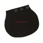 Adjustable Maternity Belt Extender Triple Hook Design for Pregnancy Cotton Spandex Waistband Expansion Accessory