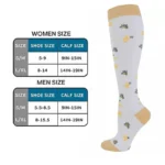 3Pairs Medical Compression Socks Anti Varicose Veins Edema Diabetes Nurse Maternity Pregnant Women Sock Fashion Breathable Socks - Image 2