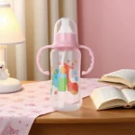 280ml bottle, suitable for water and formula, with handle and lid, easy to hold, unisex feeding bottle - perfect gift - Image 4