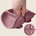 1PCS Sucker Silicone Dining Plate BPA Free Children Dishes Suction Toddle Training Tableware Kids Feeding Bowls Stuff - Image 4