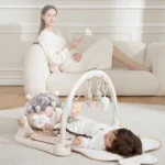 Fitness Stand Toy Infant Music Rack Play Mat Fitness Frame Crawling Toy Activity Gym Game Activity Rug Blanket - Image 3