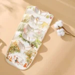 New Cotton Bibs Adjustable Neck Care Burp Clothes Washable Waterproof Eating Protector for Girls Boys - Image 2