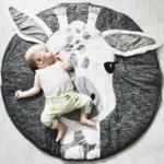 Dropshipping new cotton children crawling small blanket game floor mat for home decor - Image 6