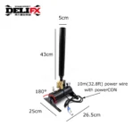 Pink or Blue Color Explosion Gender Reveal Machine Cannon Sparkling Surprise Joy Confetti Ribbon Holi Shoote - Image 3