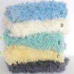 Luxury Newborn Wool Blanket Phorogtaphy Wrap Shaggy Flokati Rug Curly Flokati Rug Wool Carpet for Bebe Newborn Photo Props - Image 2