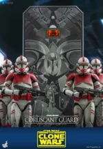 Mezco Toyz Original 16 Movable Doll TMS Series 025 Star Wars Clone Wars Coruscant Guards Action Figure Model Toys Gifts for Boy - Image 4