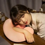 Simple Plush U-shaped Pillow Driving Travel Soft Neck Pillow Nap Pillow Neck Soft Cushion Comfortable Relief Fatigue - Image 6