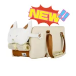 Pet Dog Car Seat Cat Carrier Booster Seat on Armrest Travel Bags for Cats Dogs with Easy Carrying Strap Travel Car Carrier - Image 5