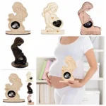 Handicraft Ultrasound Photo Frame Handmade DIY Ultrasonic Stand Sign Ultrasound Wooden Pictures Frame Memory Gift - Image 4