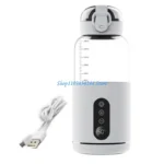 Portable Warmer for Infant Feeding USB Rechargeable Milk Bottle Warmer Consistent Heat for Breastmilk/Formula - Image 4