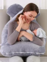 U-shaped pillow for pregnant women, decorative pillow, sleeping massage, pregnancy body, sleep, travel neck