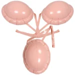 3Pcs Pregnancy Belly Inflatable - Wearable Artificial Pregnant Belly for Festive Dress Up Costume Photo Shoots Roleplay Fun - Image 6