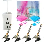 Creative Celebration Shower Gender Reveal Idea Color Smoke Bombs Machine Shower 1st Birth Event Party Pink Blue Boy FX - Image 3