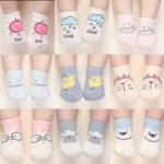 Cartoon Socks Spring Autumn Cotton Cute Non-slip Sock Boys Girls Newborn Infant Bebe Soft Floor Wear for 0-2 Years - Image 3