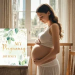 A23F-Pregnancy Journals For First Time Mom - Pregnancy Book & Planner - Pregnancy Must Haves - With Calendar, Best Gifts - Image 4