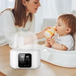 6-in-1 Bottle Warmer with Timer & Temp Control for Formula, Breastmilk, Food Jars, Auto Shut-Off, Compact for Travel - Image 6