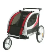 Hot sales Stroller Manufacture Trailers Hot Mom Infant Strollers Adjustable Travel Bike Trailer Hitchfor Twins - Image 3
