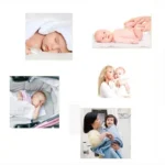 100% Cotton 4pcs/pack Receiving Blanket Newborn 76x76cm Bedsheet Supersoft Blanket Swaddle - Image 4
