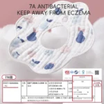 Muslin Drool Bibs for Boys Girls 5 Pcs Adjustable Bibs for Drooling and Teething Summer Soft Cotton Bandana Bibs - Image 5