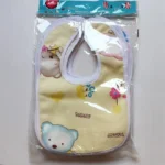 Cartoon Snap Waterproof Bib Super Soft Bib Newborn Crystal Velvet Saliva Towel