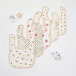 3pcs Newborn Bibs Infant Bib Cotton Burp Cloths Bandana Toddler Kids Boy Girls Feeding Saliva Towel Stuff New Arrivals - Image 4