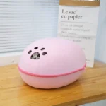 Cat Bed Artificial Felt House for Cats Sleeping Bag with Nest Cushion Eggshell Detachable Breathable Semi Enclosed Pet Cave - Image 3