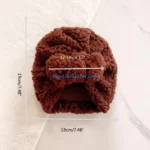 Fashionable & Warm Hat Knot Turban Cap Comfortable Wearing Hat for Infants - Image 6