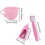 Doll Clothes Hat+Jumpsuit+Socks For 43CM Born Doll 18Inch American Doll Underwear Mini Diaper Toiletries Doll Accessories - Image 5