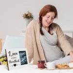 Pregnancy Announcement for Grandparents Friends Husband Ultrasound Picture Frames Congratulations Pregnancy Gifts for First Time - Image 4