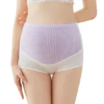 High waist Maternity Underwear Belly Support Maternity Cotton Panties Skin Friendly Thin Pregnancy Briefs For Pregnant Women - Image 5