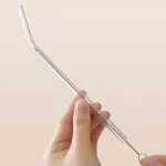 3 In 1 Multifunction Bottle Brush Pacifier Straw Scrubber Small Brush 360 Degree Rotating Cup Washing Kitchen Cleaning Tool - Image 4