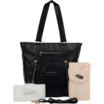 Crossover Diaper Bag, Dark Roast Black, One Size - Image 3