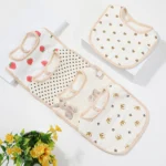 3pcs Newborn Bibs Infant Bib Cotton Burp Cloths Bandana Toddler Kids Boy Girls Feeding Saliva Towel Stuff New Arrivals - Image 2