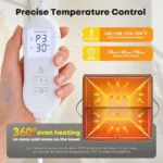 Large 40L Electric Towel Warmer, Portable Spa-Style Heater for Bathroom, Auto Shut-Off, Ideal for Blankets, Baby, Bathrobes, Ove - Image 3